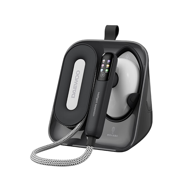 大宇(DAEWOO)【圣誕禮物】噴熨掛燙機(jī)家用熨燙機(jī)電熨斗便攜臺(tái)式噴熨機(jī)易收納 增壓大蒸汽手持HI-050ultral 【羊絨無(wú)損噴熨】+106g/min臺(tái)式薄暮灰