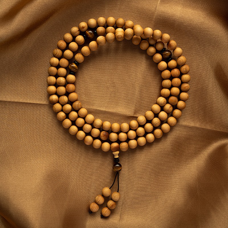 尚之之崖柏 108颗佛珠 念珠 手串 图片色