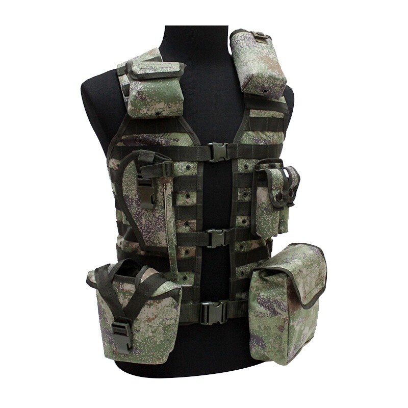 兵越 星空迷彩携行具06战斗携行背具 迷彩战术背心作业马甲训练携行