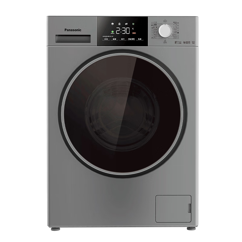 松下（Panasonic）【旗舰新品】滚筒洗衣机全自动 洗烘一体10公斤 空气洗 除螨除 变频电机 XQG100-ND1MT10059090893017