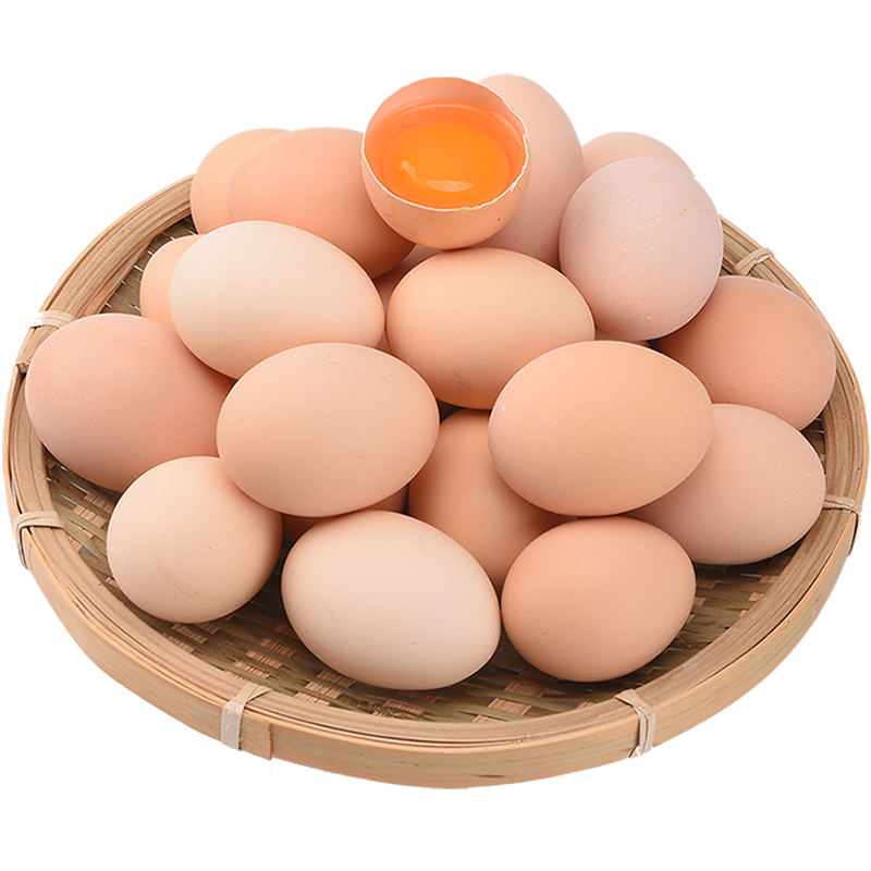 我老家 农家养土鸡蛋现捡新鲜谷物柴鸡蛋盒装 单枚40±5g 高品质虫草蛋20枚