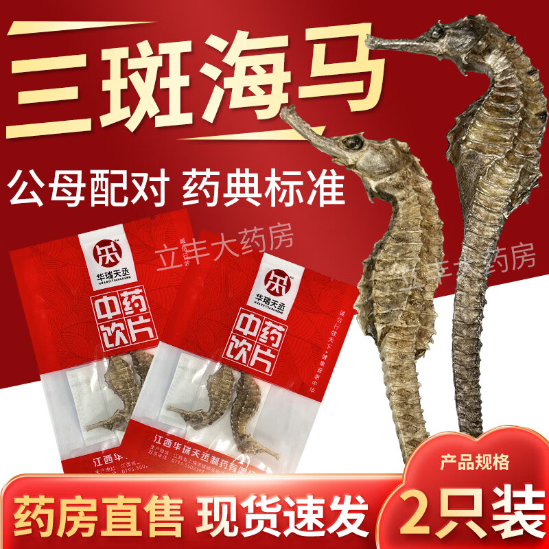 三斑海马2g*1对公母配对