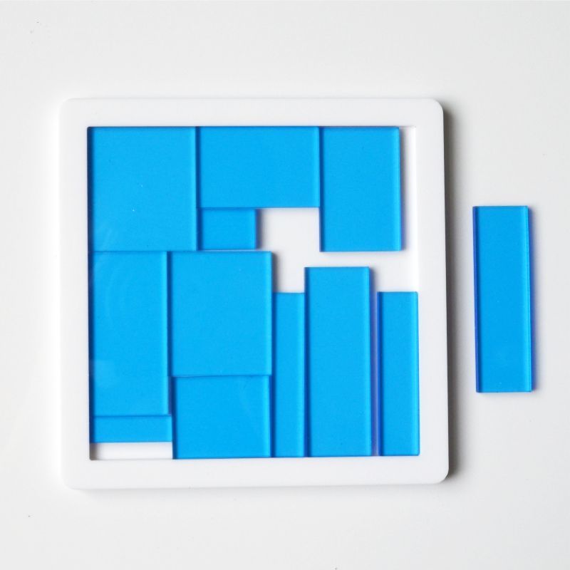 俏拍puzzle拼图 gm10级29块玲珑透明双面烧脑超高难度异型拼图 烧脑
