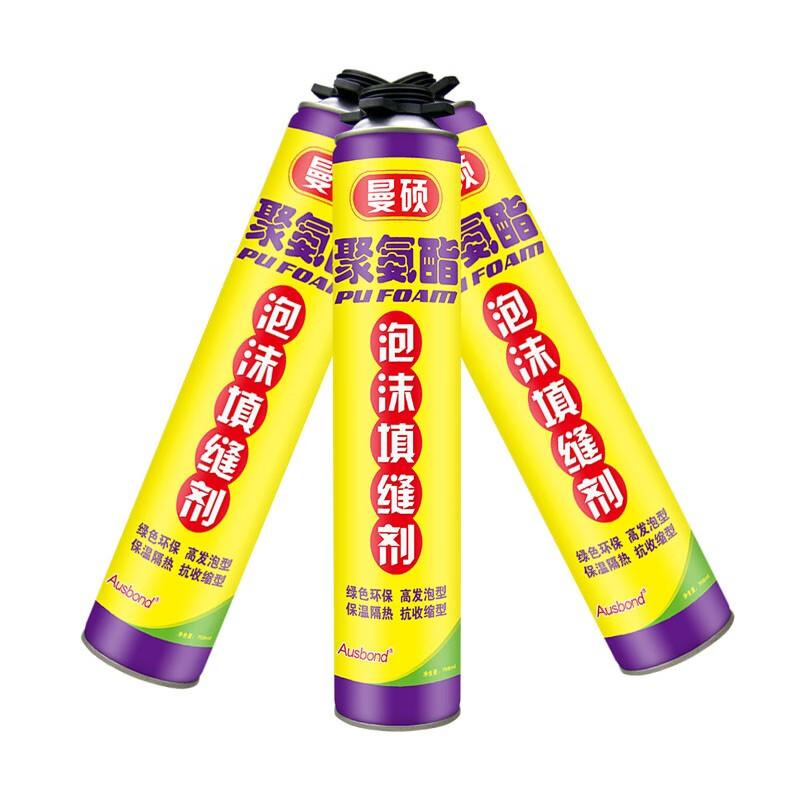 发泡密封胶防盗门墙面墙缝地板墙壁墙体补缝剂硅胶填充剂速干自喷泡沫