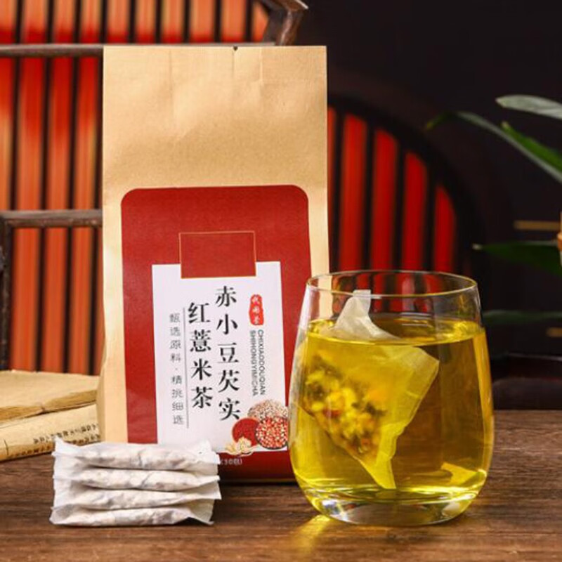 亲丰 红豆薏米芡实茶茯苓大麦薏仁花草茶 3袋周期装(90包)