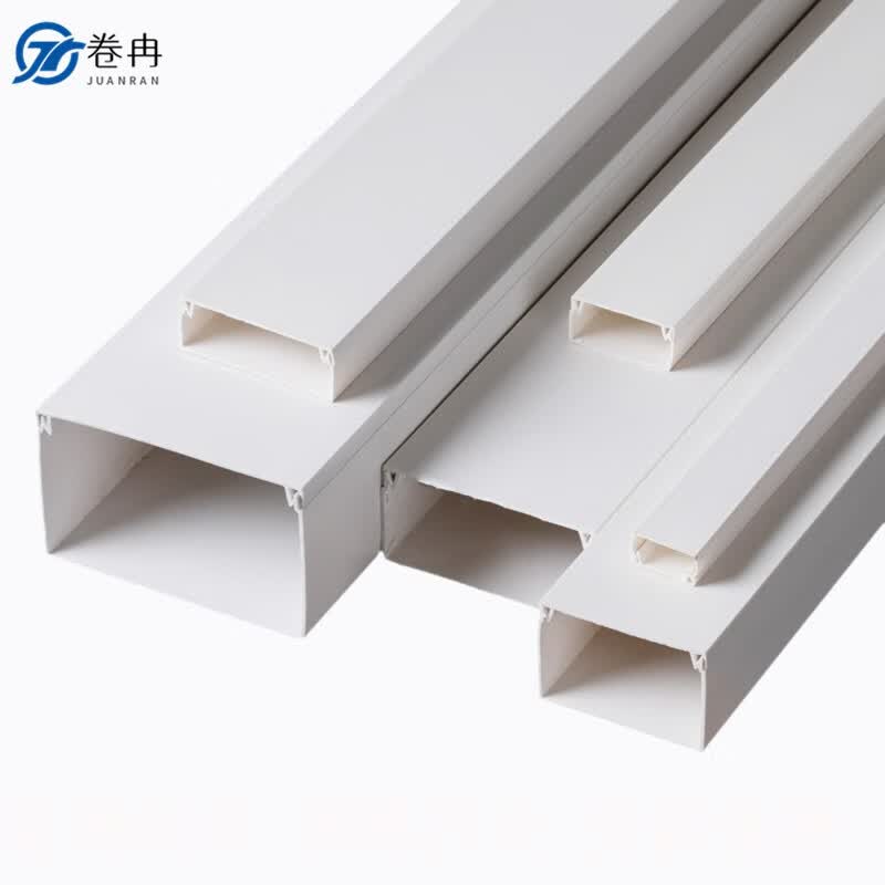 国标pvc塑料走线槽明装家用穿线管方形电线遮挡墙面装饰盒 20*10国标