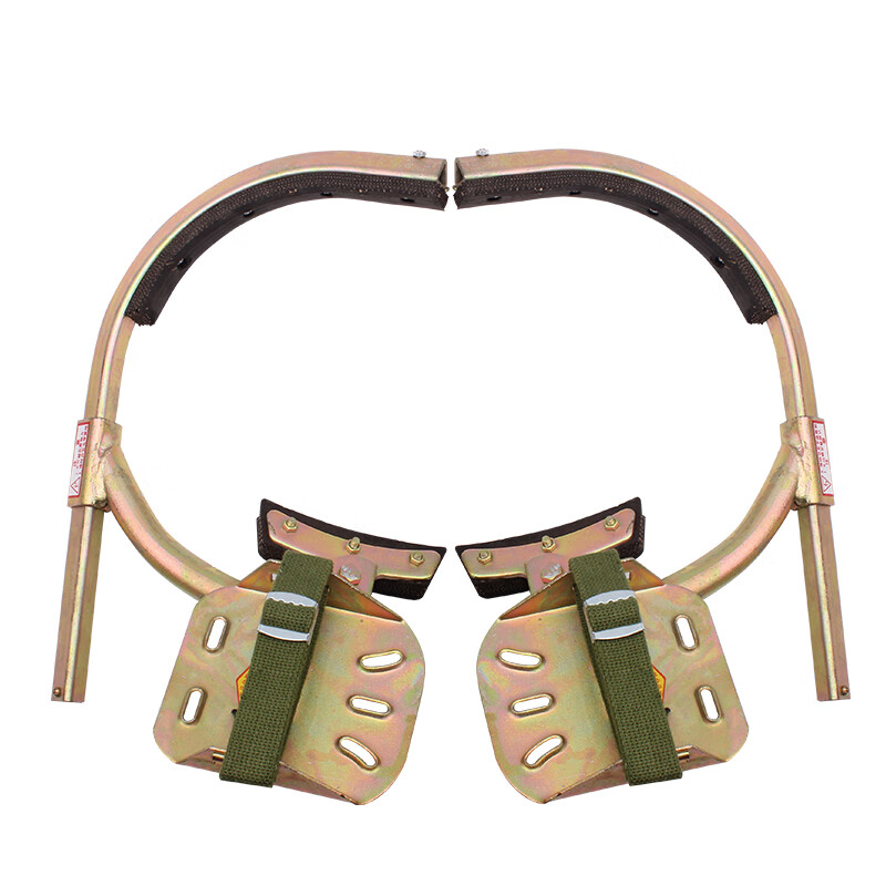 电线杆脚扣电工国标加厚型电杆脚钩脚爬杆爬杆登杆工具配件 250全无缝