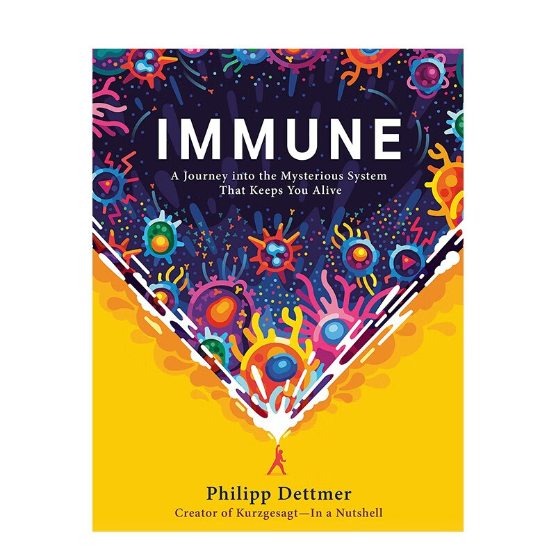 【预售】kurzgesagt科普 免疫力immune 英文原版进口 善本图书 免疫力