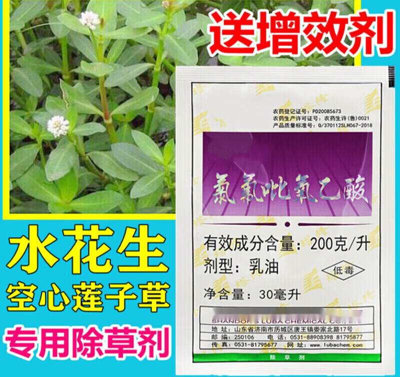 水花生净除草净连根除烂根剂灭根空心莲子草专用克星一遍净除草剂