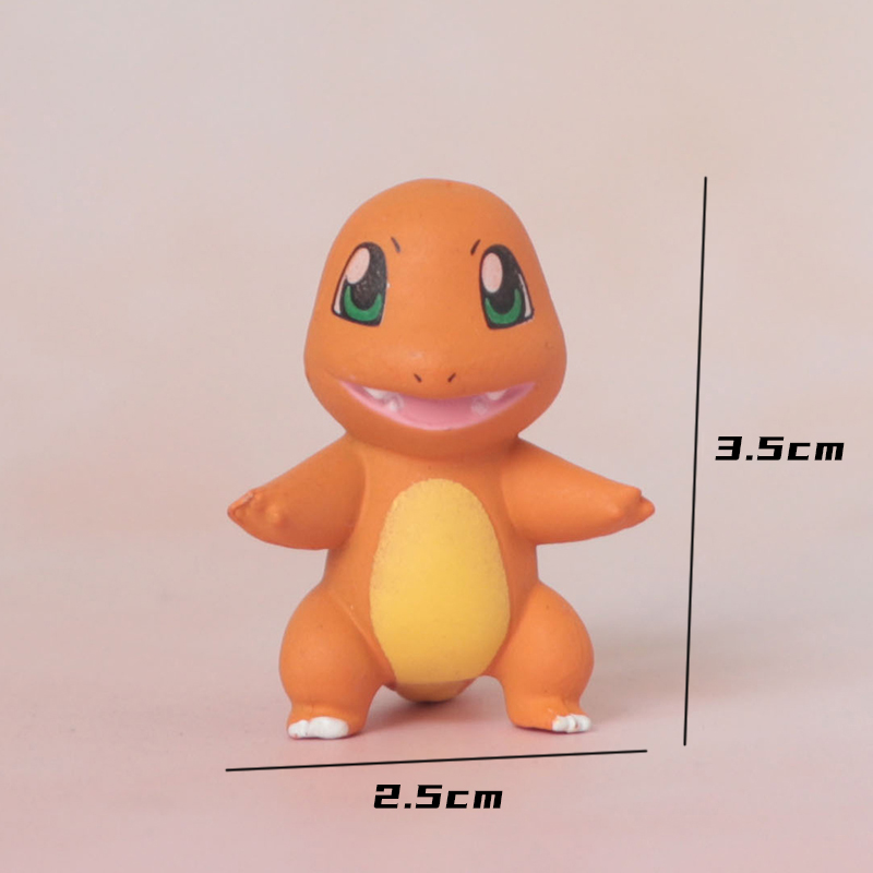 神奇喷火龙摆件小火龙喷火龙摆件进化神奇精灵宝可梦口袋妖怪之lp 小