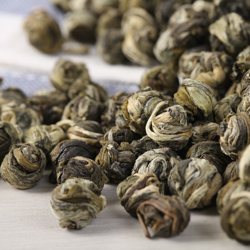 【尊享高端品质茶 品质茶礼】茉莉绣球茉莉龙珠花茶龙团珠 洁白高贵