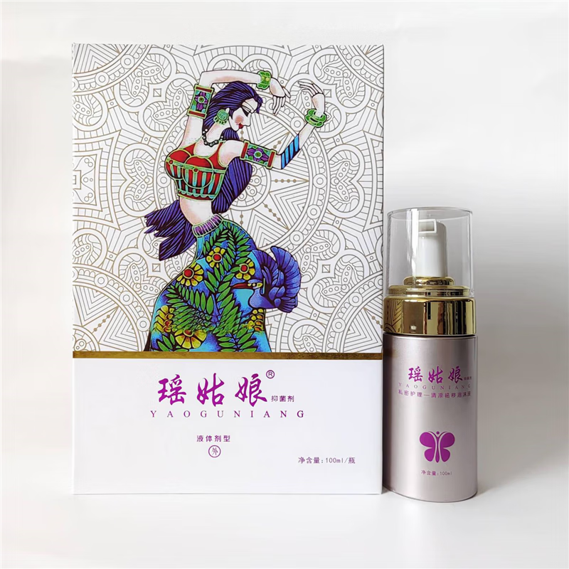 吉祥天瑶姑娘剂洗液100ml 清凉祛秽泡沫私处洗面奶清洁保养 100ml