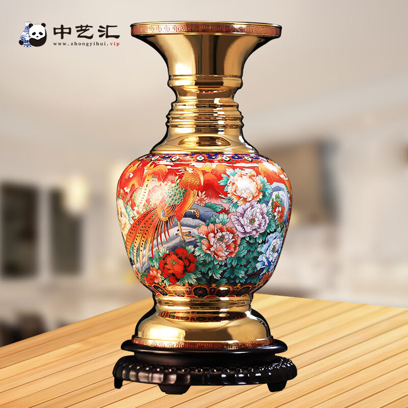 搜藏天下 收藏品景泰蓝东方红伟人尊文化创意工艺礼品铜胎掐丝珐琅