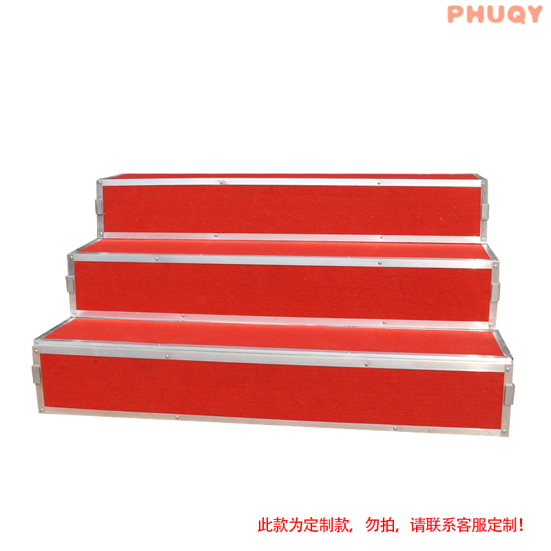 台阶三层舞台梯踏步折叠拍照大合影台站台看台幼儿园音乐凳 异形定制