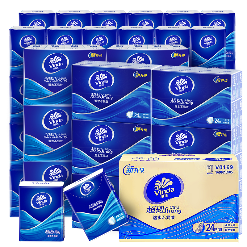 ά�Vinda����������ֽ4��7��*288�� ��ʪˮ ֽ��С�� ���ֽ ����