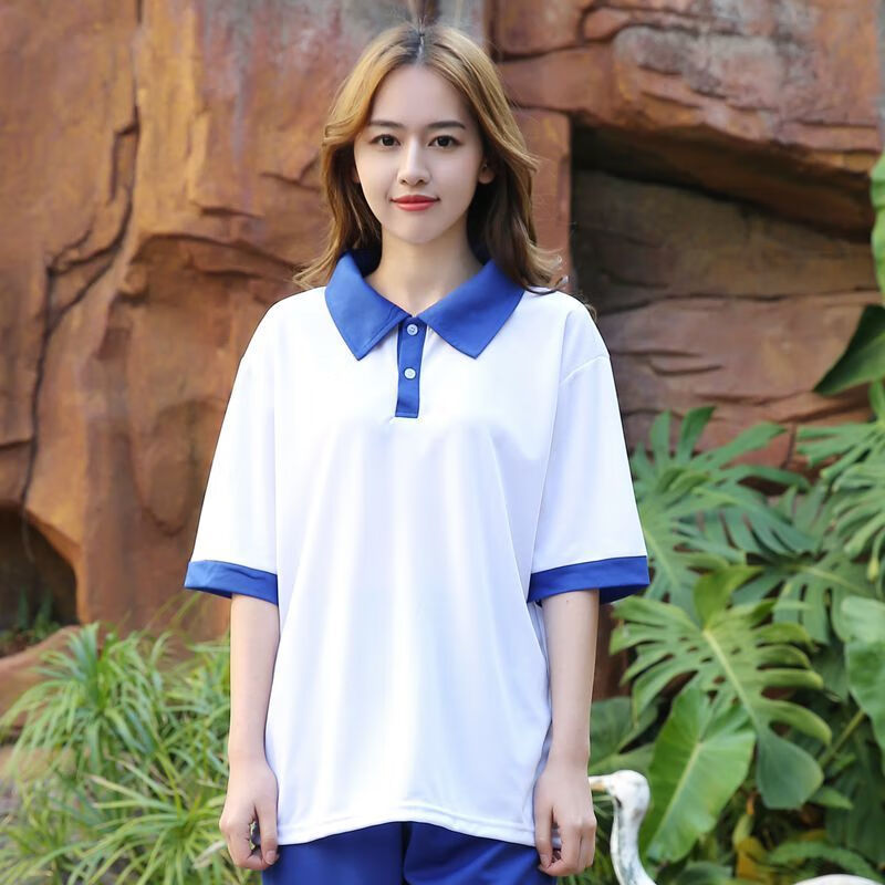 堡驰狼 匆匆那年校服套装大学生初中高中学生班服左耳同款校服蓝白