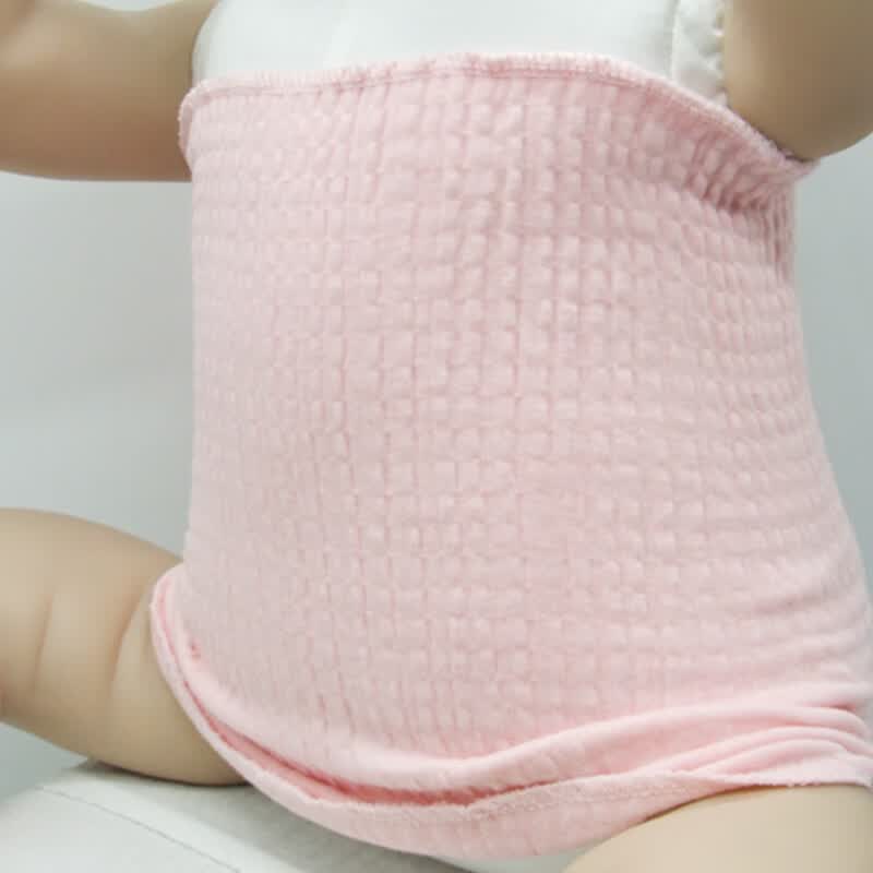 喜亲宝婴儿肚围腹围弹力护肚兜新生儿棉护脐带24*17cm (粉+米）2条装高性价比高么？