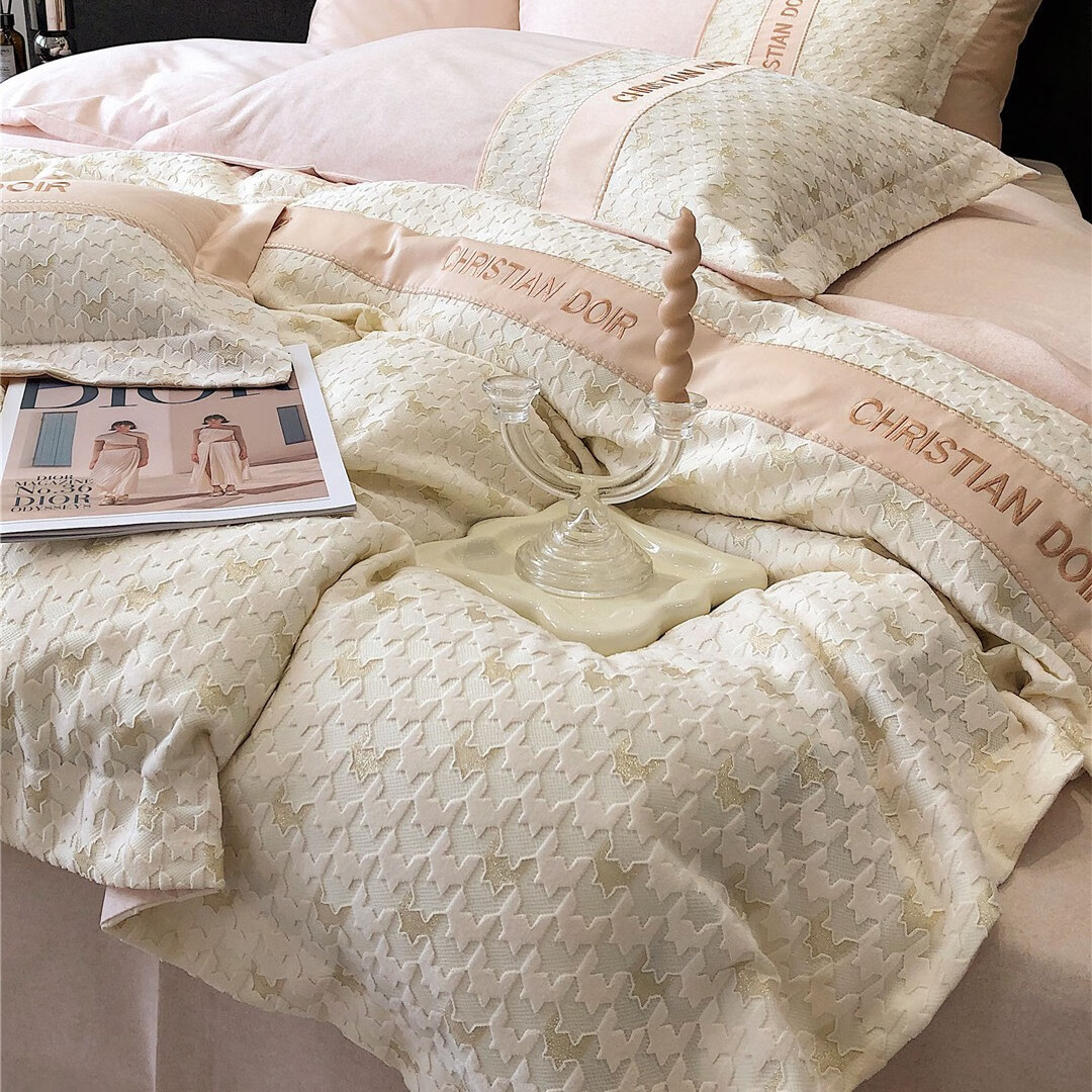 玛奇朵-粉四件套 标准号四件套【适200*230被芯】适1