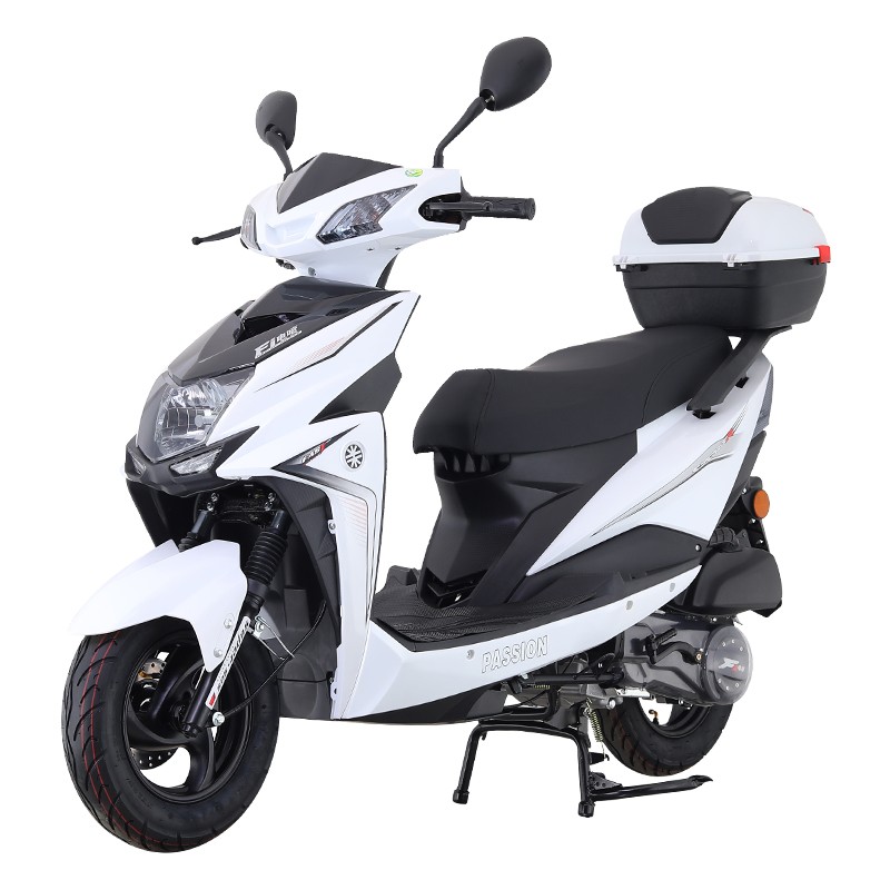 坤豪全新国四电喷尚领踏板摩托车125cc燃油车男女式代步外卖车可上牌