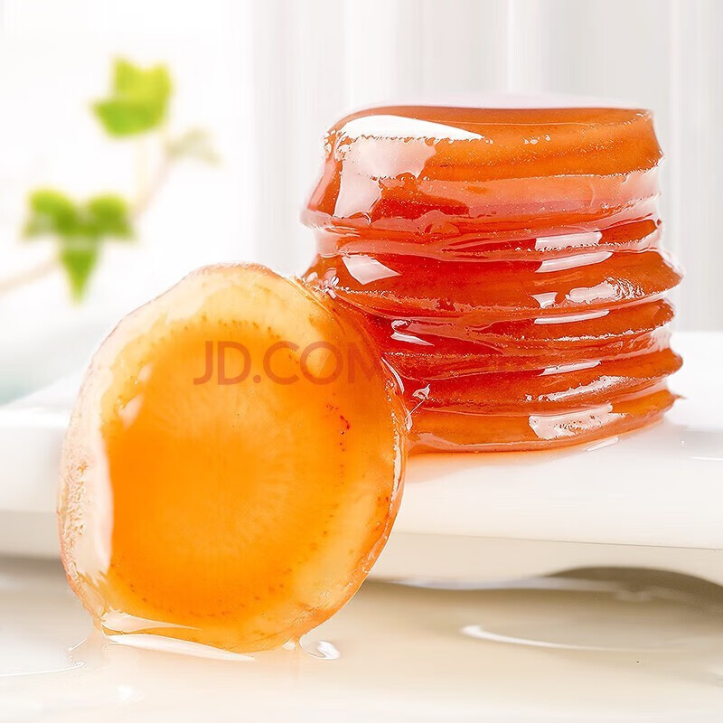 【销量过千】神滋堂人参蜜片新鲜东北长白山人参泡酒煲汤滋补礼盒 鲜人参蜜片4罐礼盒装