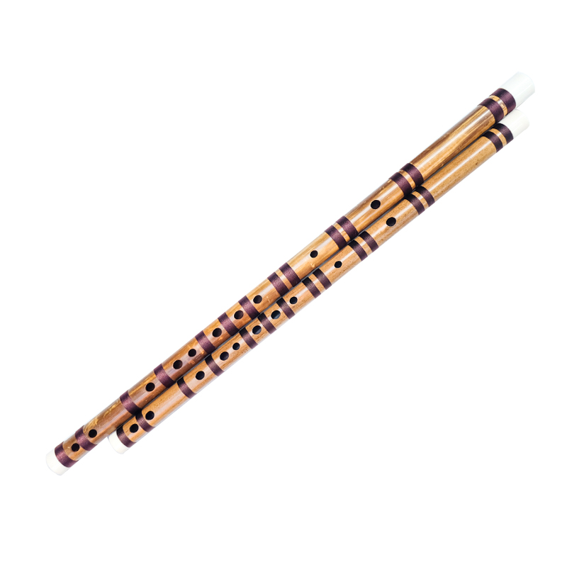 玉屏箫笛 短笛子竹笛乐器 万云亲制老料苦竹带皮g800易携带专业演奏