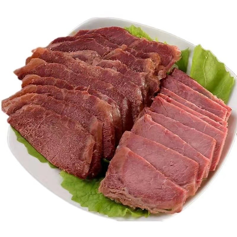 吕游正宗黄牛肉五香卤味熟牛肉酱卤牛肉开袋即食每袋含50g料包汤汁80g