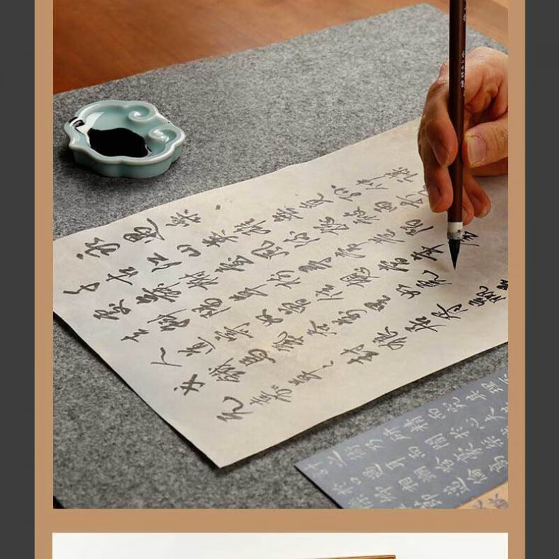 加厚毛毡垫书画毡写毛笔字垫毛毡画毡毛毡布宣纸国画绘画桌布羊毛