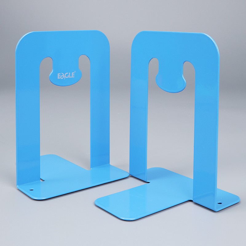 益而高铁书立稳固不易倒学生图书金属挡板书籍文件整理书档书夹子桌面