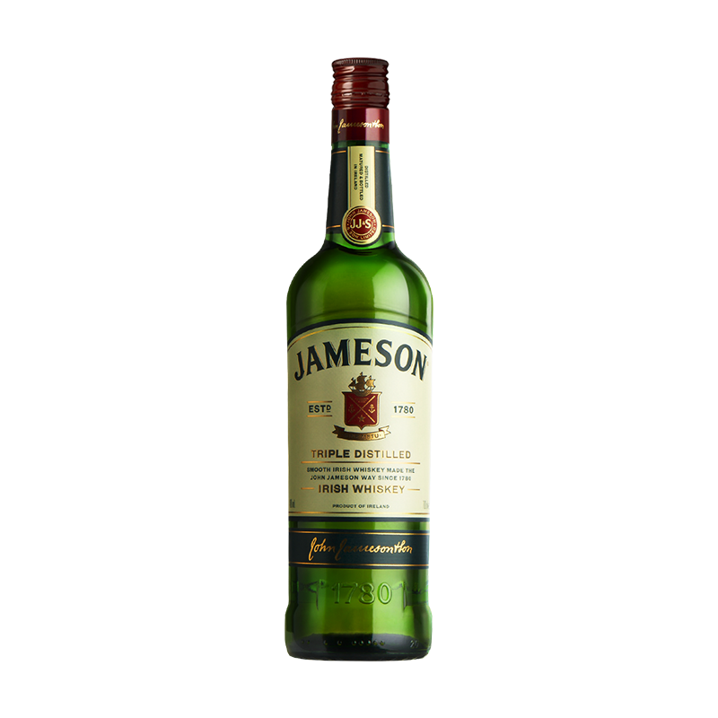 尊美醇（Jameson）爱尔兰 调和型 威士忌 洋酒 500ml 