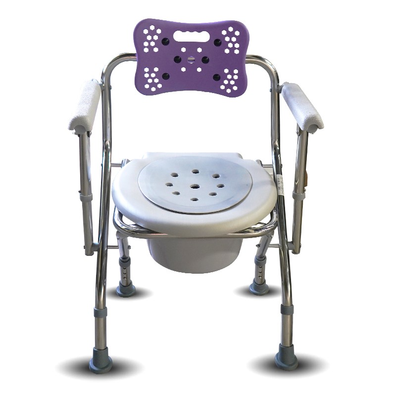爱达宝 IdealPlast 医用助行器病人孕妇老人坐便椅可折叠 移动马桶坚固耐用