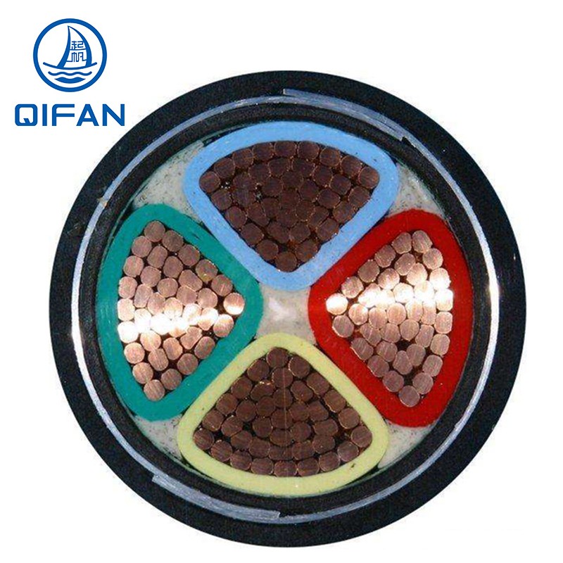 起帆(qifan 低压电力电缆 yjv22-0.6/1kv-4*4 1*2.
