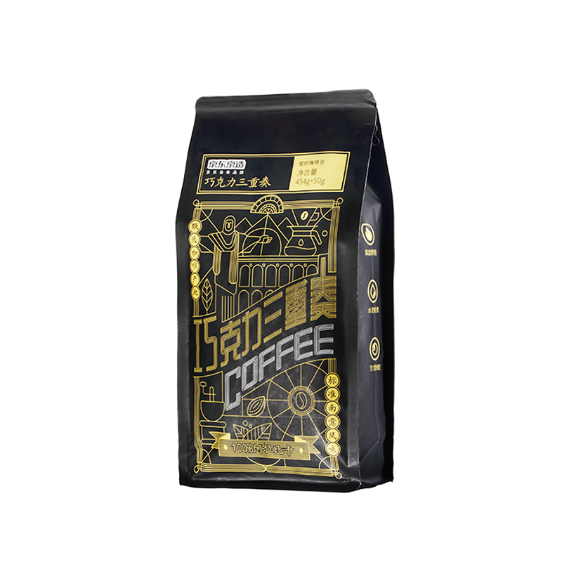 拍3件 京东京造 巧克力三重奏咖啡豆504g  醇系列100%阿拉比卡意式深度烘焙 黑咖啡 送礼 155.36元（合51.79元/件)