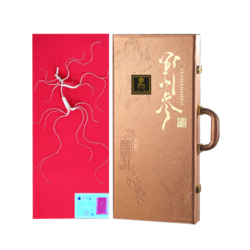 野潤(rùn) 國(guó)檢特等野山參 延吉·國(guó)家參茸產(chǎn)品質(zhì)量監(jiān)督檢驗(yàn)中心 長(zhǎng)白山野山參禮盒 人參禮盒  可送禮可收藏 國(guó)檢特等野山參2BA（80CM版）