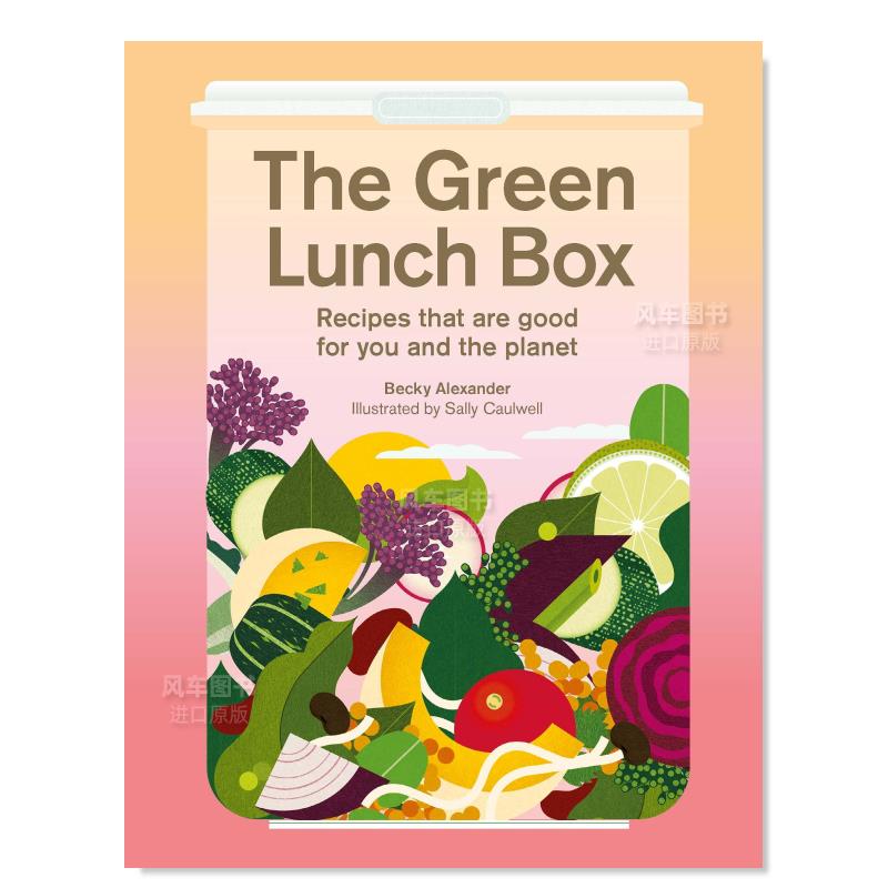 绿色午餐盒:健康环保食谱 the green lunch box英文原版图书书籍餐饮