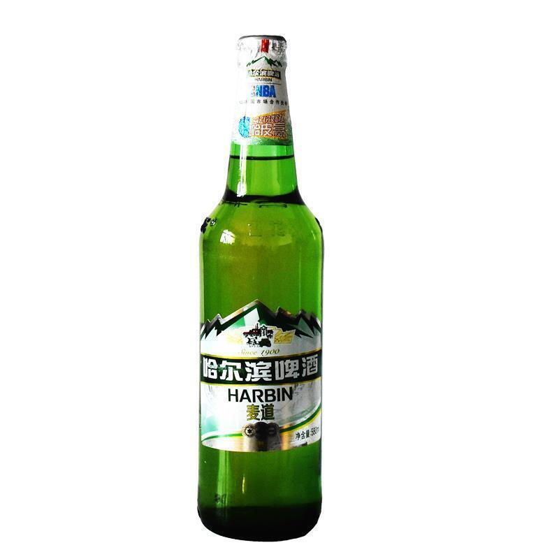 哈尔滨啤酒瓶装 哈尔滨啤酒大绿棒子麦道瓶装原厂地哈啤大绿棒子6瓶