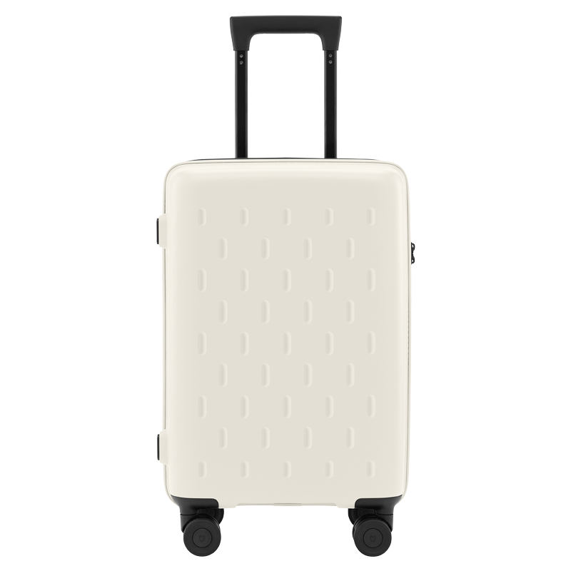 米家小米行李箱20英寸拉杆箱小型可登机旅行箱万向轮男女密码箱子白色