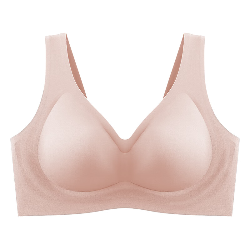 婷美官网无痕内衣女3d软支撑无钢圈背心式文胸聚拢收副乳调整型胸罩