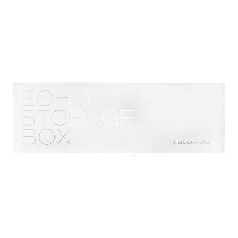 KACO文具盒簡(jiǎn)約半透明磨砂筆盒學(xué)生大容量愛(ài)可鉛筆盒ins收納盒辦公簡(jiǎn)約收納筆盒磨砂白K1521