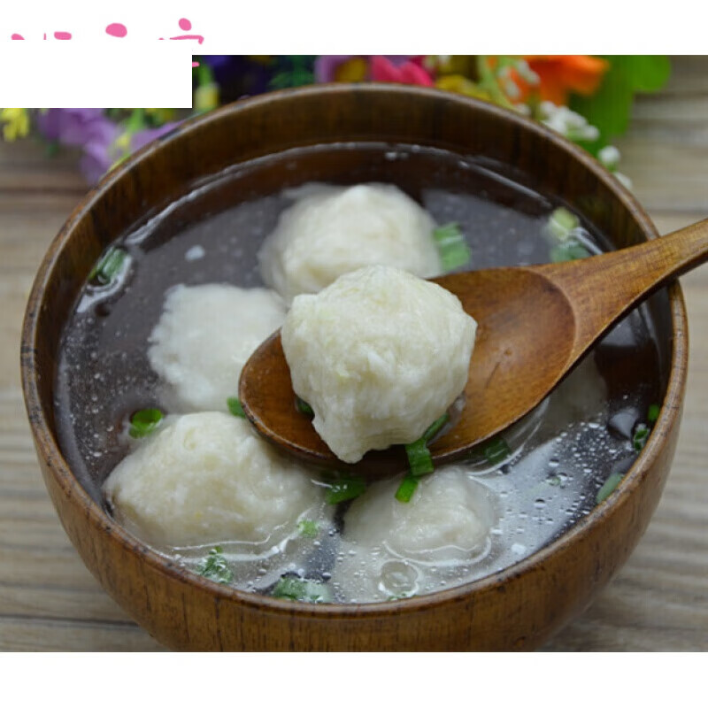虎钢馋福建福州特产 连江黄岐正宗手工鱼丸无馅鳗鱼丸关东煮鱼丸