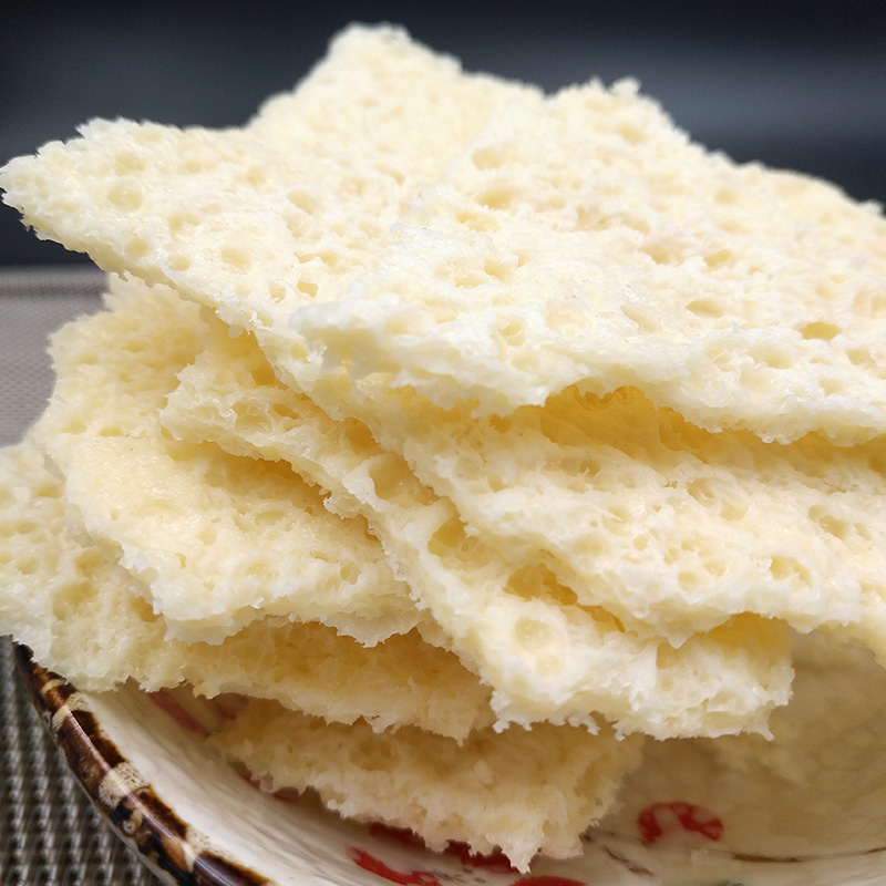 虎钢馋正宗内蒙锡盟特产干奶皮子草原纯奶酪无添加手工牧民自制100g