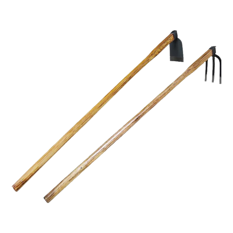 凱姿（KAZZ）長(zhǎng)柄鋤頭挖土開荒鋒利鋤戶外農(nóng)用除草種菜神器挖筍專用鋤 長(zhǎng)鋤頭+長(zhǎng)三齒耙