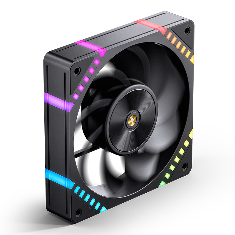 乔思伯 机箱风扇 HF2-120BR 12cm、5V实付68.66元