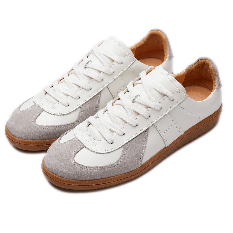 新款德训鞋真皮休闲板鞋马吉拉百搭潮流男鞋小白鞋美式复古运动鞋