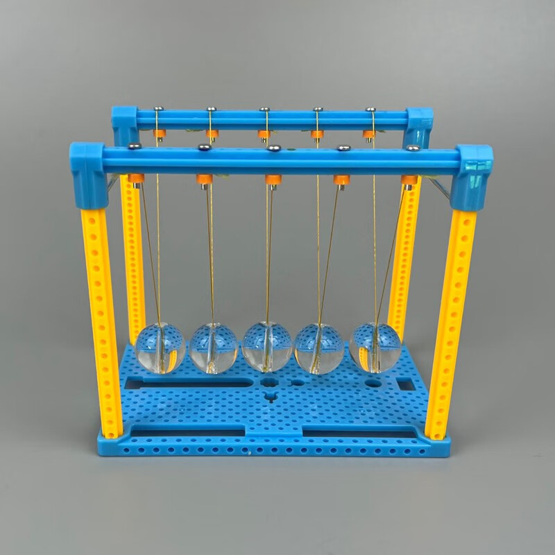 mdug科技小制作牛顿摆中小学生力学能量守恒原理科学实验手工diy玩具