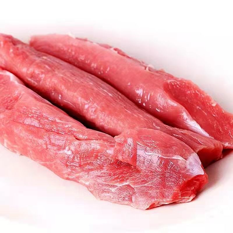 猪肉猪里脊肉新鲜速冻小里脊肉散养土猪肉生鲜惟纳德 精选猪里脊肉 8