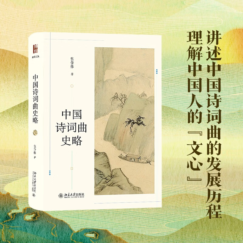 中国诗词曲史略 张伯伟教授作品 博雅撷英系列