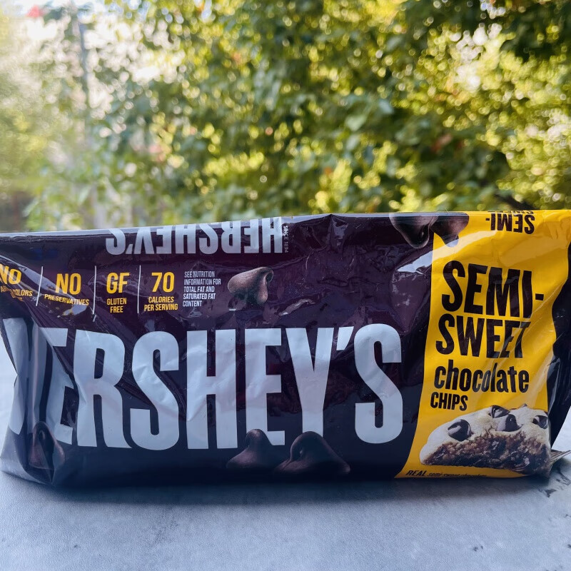 好時（Hershey’s）/好時美國進口巧克力豆chocolatechipcookies 340gSEMI-SWEET半甜巧克力豆