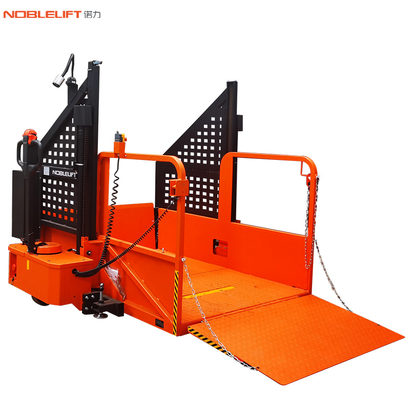 诺力（NOBLELIFT）电动升降平台车1吨登车桥平台升高车提升1.5米月台升降机移动式斜坡装卸平台 ELP10-载重1吨 提升1.5米