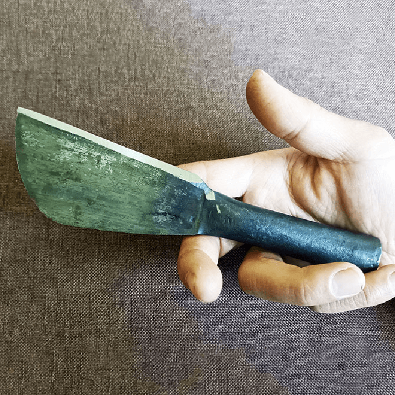楚家刀手工锻打划鳝鱼刀杀黄鳝泥鳅神器家用剖黄鳝刀具专用工具刀 锻