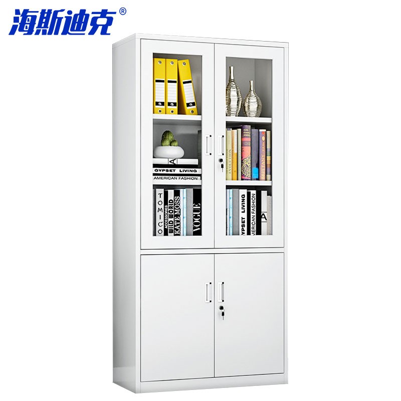 hkcl-401 办公室钢制文件柜 铁皮柜 加厚带锁抽屉资料档案柜 大器柜